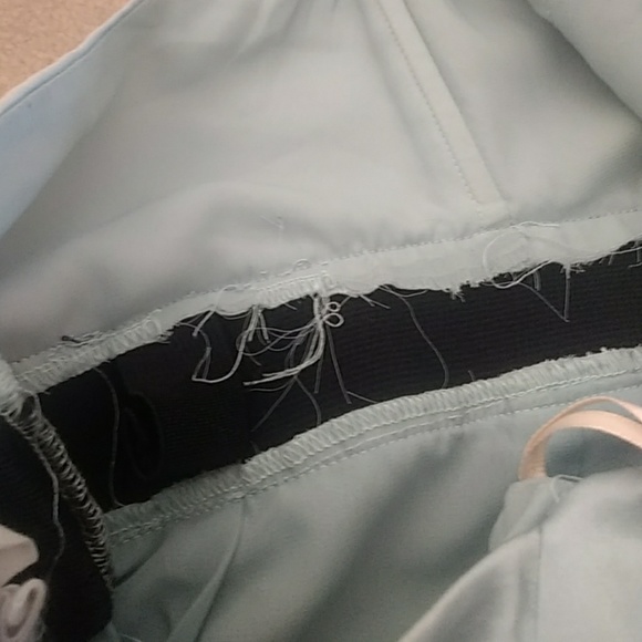 BCBG Generation Grecian One Shoulder Blue Dress - Picture 8 of 8